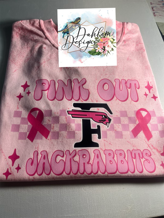 Forney Jackrabbits Pink Out Spirit T-Shirt